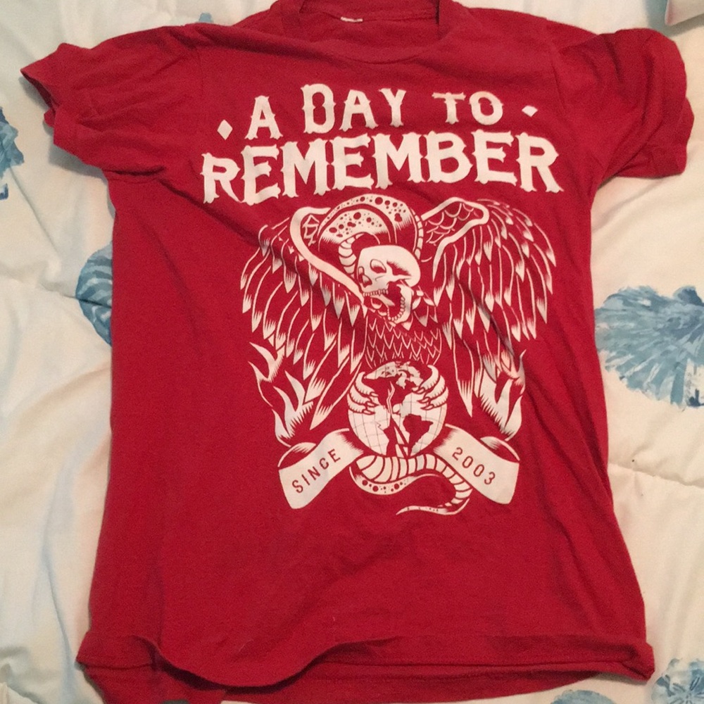 A day to remember band shirt !